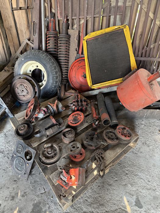 BIZON Z056 Części, rozrusznik, alternator, koła