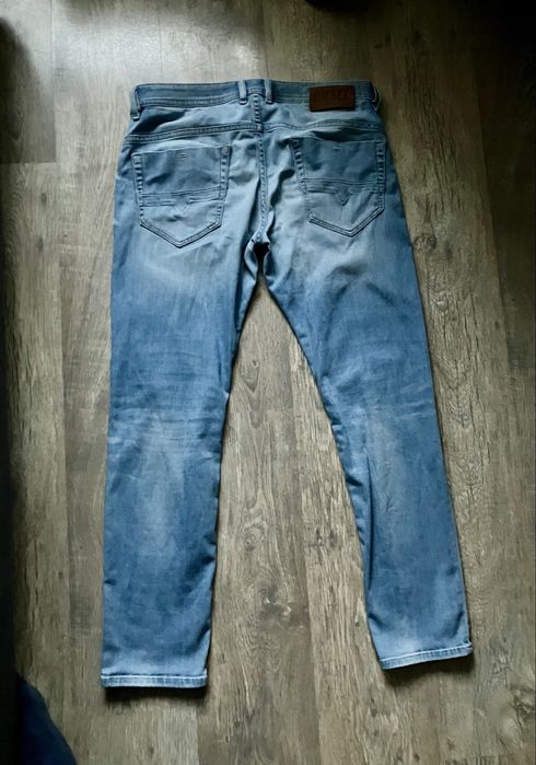 Spodnie jeans Diesel slim skinny W32 L30 jasny niebieski