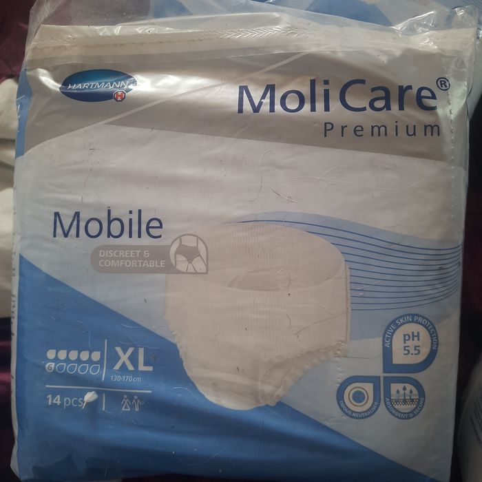 памперсы подгузники трусики MoliCore впитывающие трусы XL для взрослых