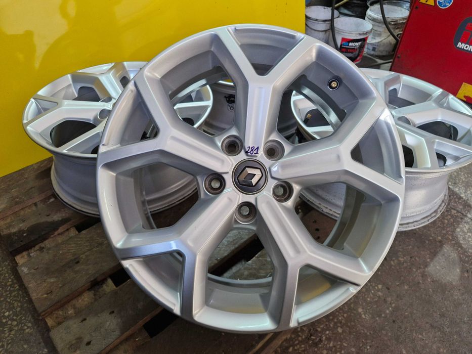 Alufelgi 5x114,3 17 Renault Megane Clio Laguna Captur Talisman Fluence Austral Kadjar OE 7.0"x17" ET40