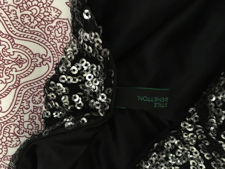 Calções de Festa em Lantejoulas, Benetton