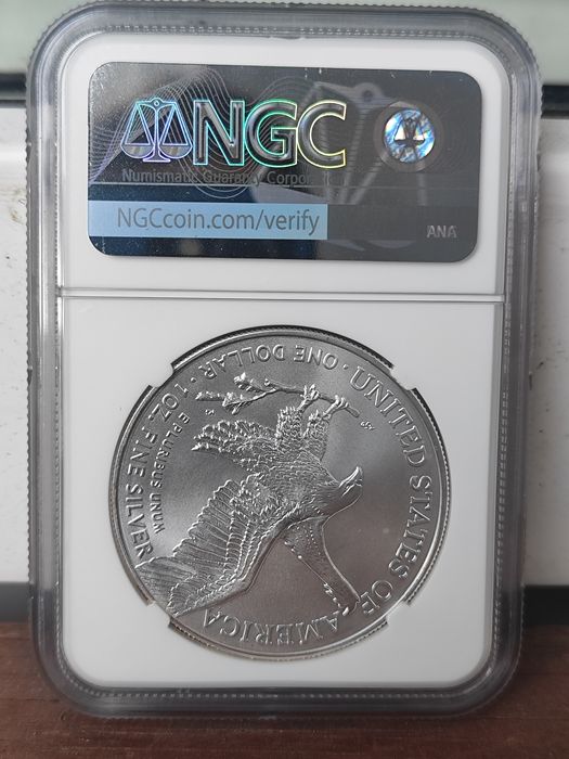 2023 1 American Silver Eagle - NGC MS70