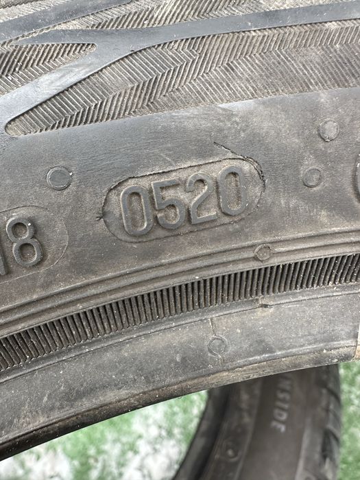 245/40 R18 Continental  EcoContact 6, 20г пара шин летних.