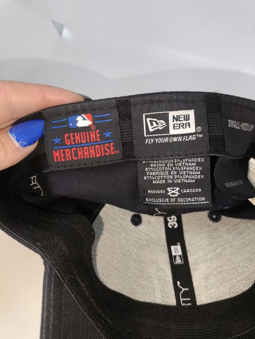 New Era 9Forty Ny Yankees Czarna Czapka z Daszkiem Unisex