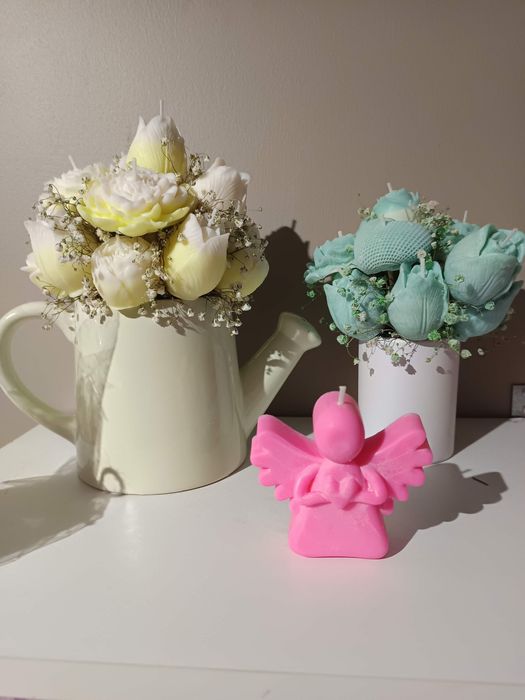 Ręcznie robione świeczki