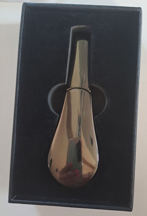 Nowa fajka do palenia metalowa w ozdobnym pudełku