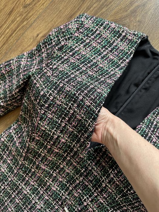 Пиджак Zara, Сукня твідова від Zara , розмір М.