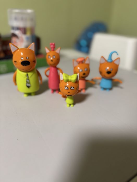 Герої мультика три кота