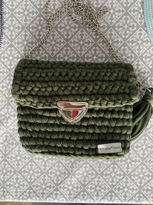 Torebka pleciona hand made