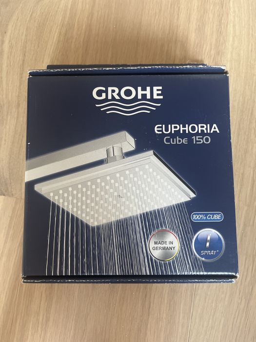 Grohe Euphoria Cube 150 – deszczownica prysznicowa |  nowa