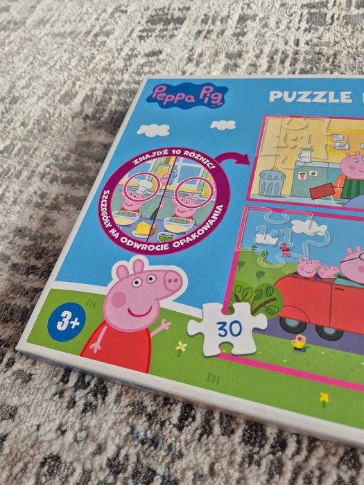 Puzzle Peppa 4 obrazki