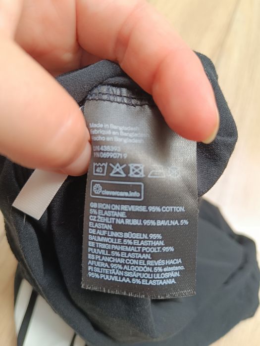 Bawełniana koszulka H&M