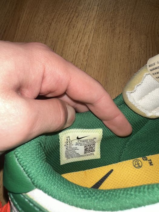 Nike Dunk x Off White Pine Wood