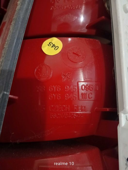Lampa lewy tył Skoda Fabia I HB