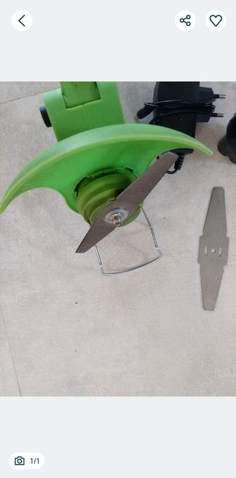 Podkaszarka akumulatorowa.