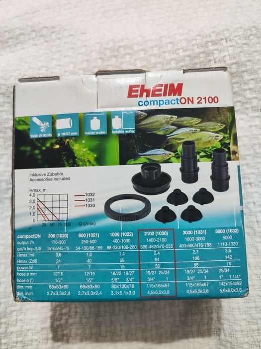 Eheim compact on 2100