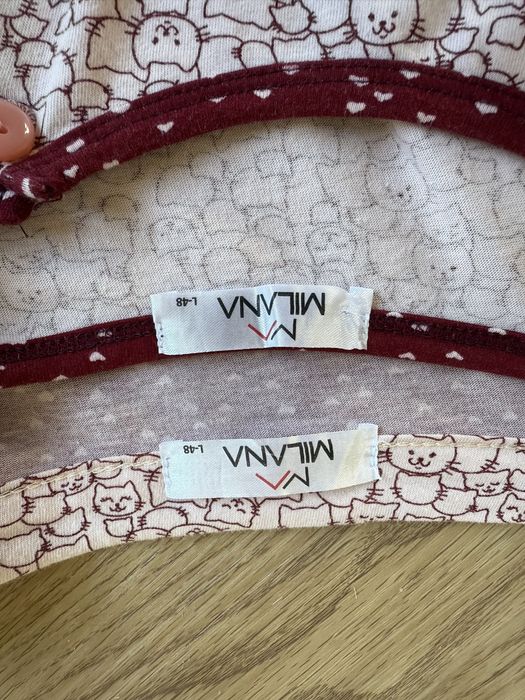 Комплект для пологів: Сорочка для годування + халат