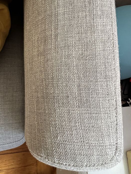Sofa de 3 lugares cinzento