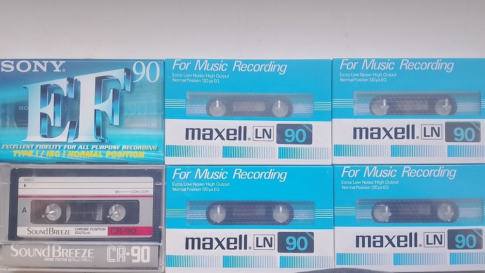 Аудиокассети.     Нові , стан колекційний .