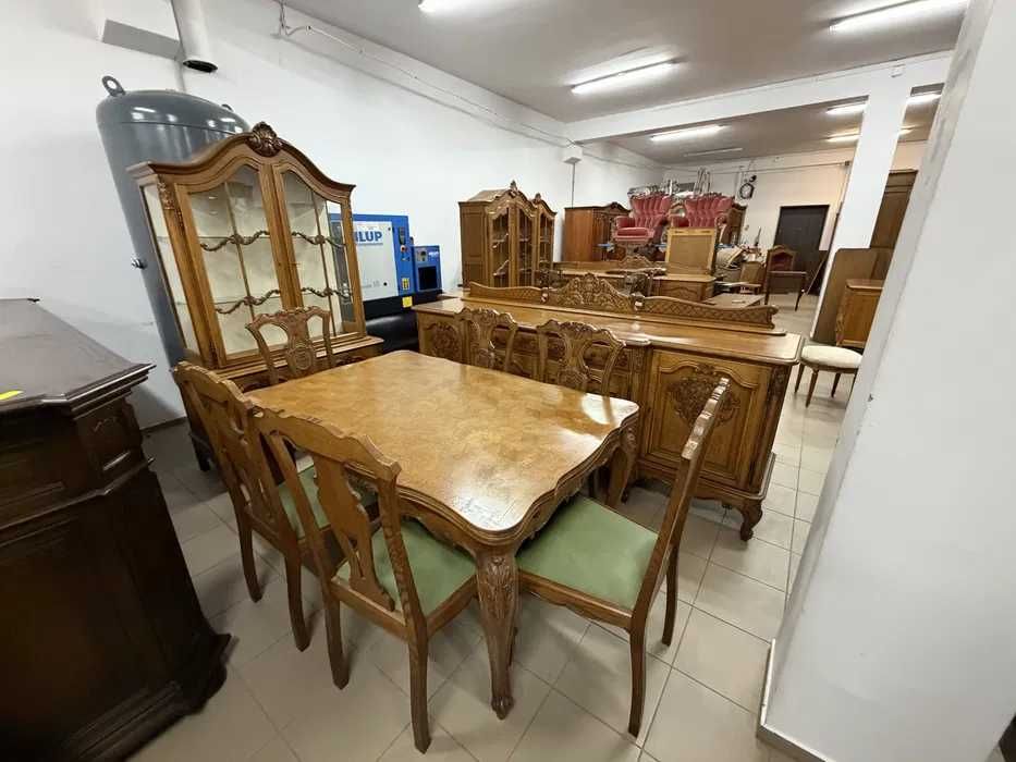 Klasyczny komplet mebli w stylu ludwikowskim . Transport cały kraj