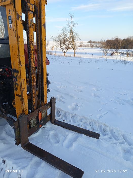 Maszt do ciągnika ładowacz paleciak