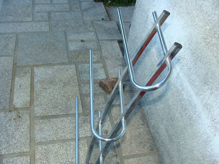 Suporte de Toalhas em Aço - Reaproveitamento