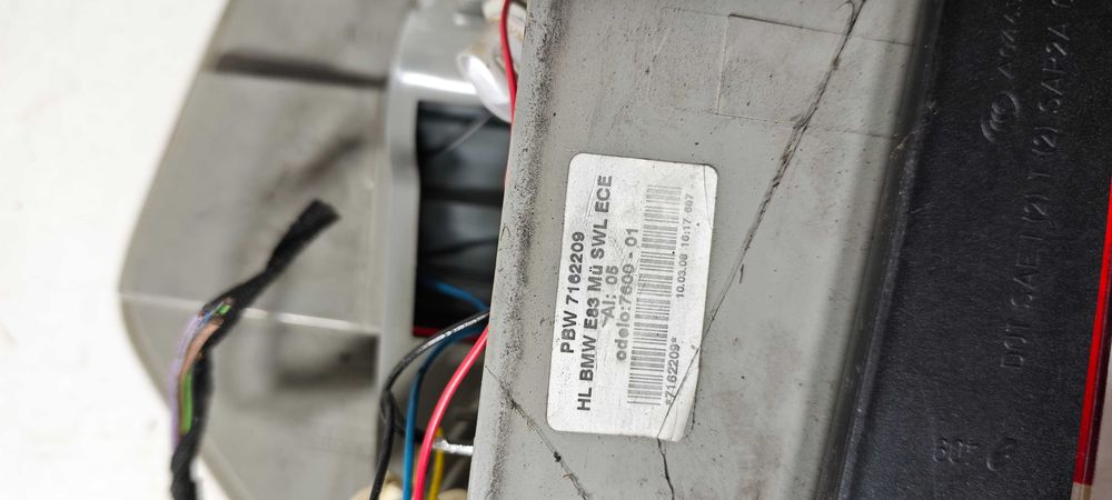 BMW X3 E83 LCI LED 2008 ROK Lewa i Prawa Lampa lewy i prawy tył