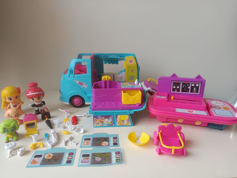 Pinypon - Ambulancia Veterinária + Mary Poppins