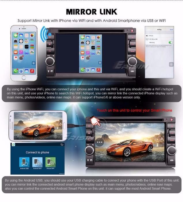 Auto radio Universal Nissan Android 14 64GB radio/dvd/cd/usb/sd/gps
