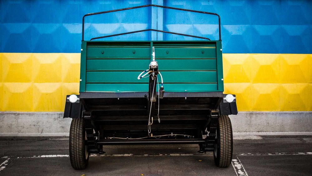 Новий причіп Дніпро-150 (150х130х35)-Кременчуцького заводу