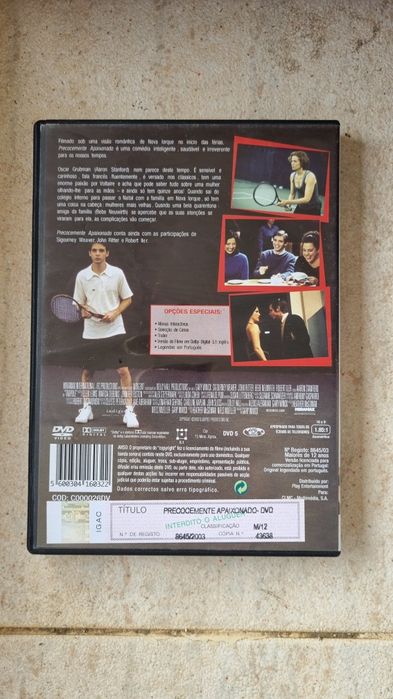 Dvd precocemente apaixonado