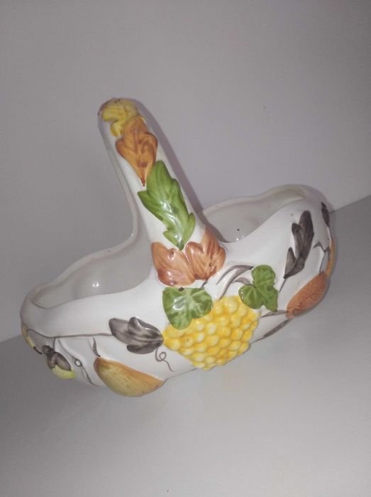 Fruteira anos 90 tema frutas louça