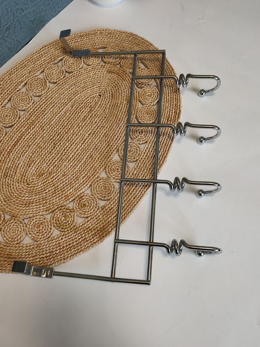 Вішалка на двері 4 гачків