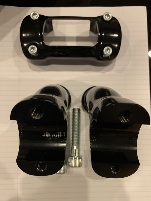 Riser 4” com clamp de  1,25” NOVO por estrear