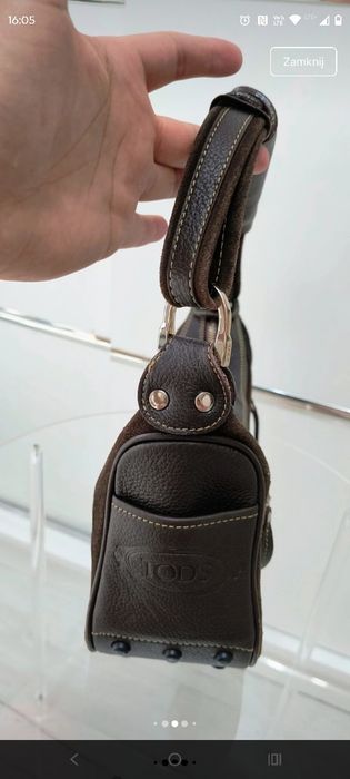 Skórzana torebka tod' handbag
