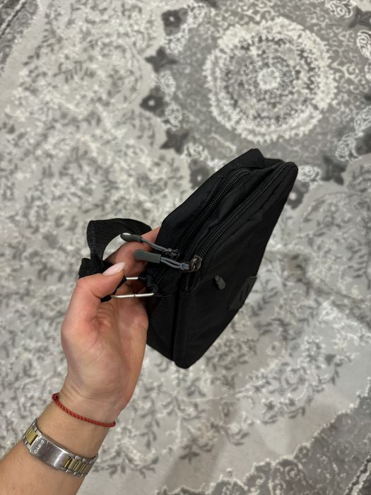 Сумка чорна чоловіча