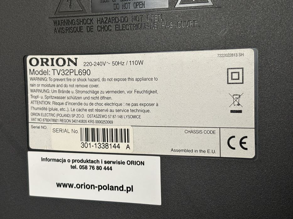 Telewizor Orion TV32PL690
