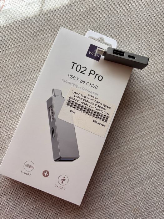 Переходнік USB Type-C HUB