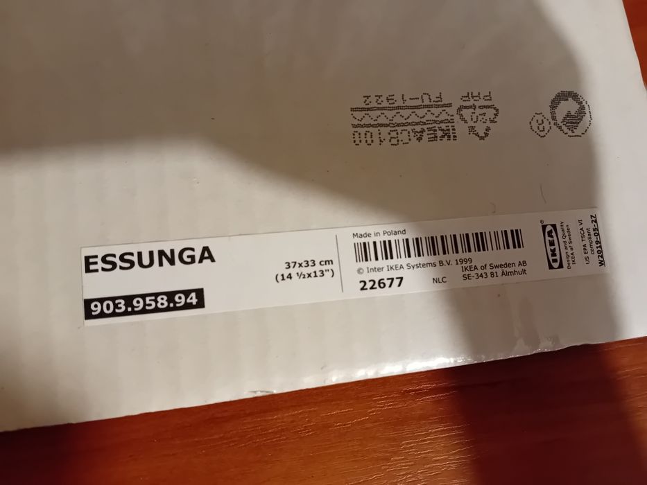 Dekoracja ścienna Ikea Essunga kot