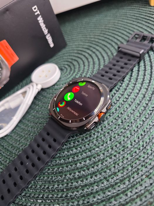 Smartwatch DT7 WATCH ULTRA , 32GB, Połączenia, Muzyka, Sport NOWY
