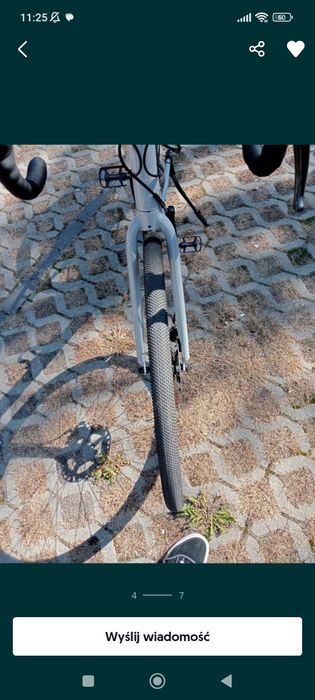 Rower custom gravel 56 cm Tiagra/GRX/105