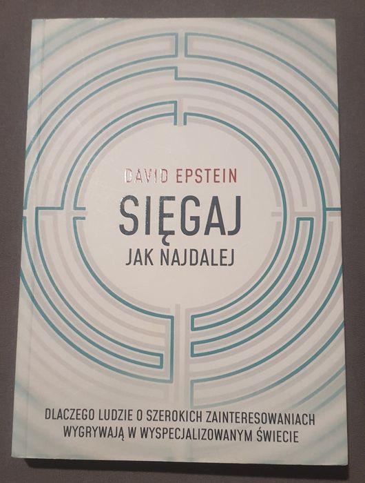 Sięgaj jak najdalej. David Epstein