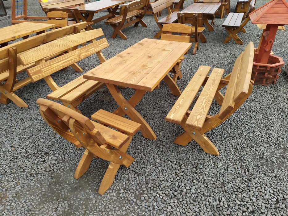 Meble ogrodowe stół ławki krzesła producent
