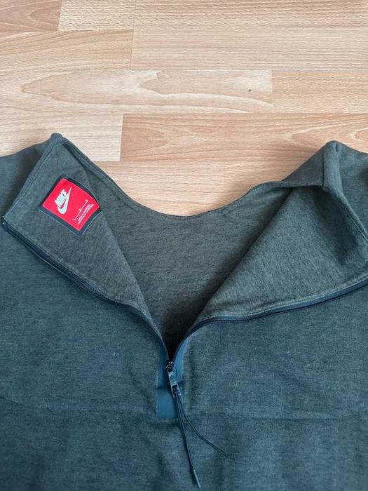 Nike Tech Fleece Crew „Cargo Khaki”→ zamek z tyłu!