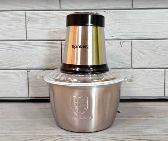 Подрібнювач Блискавка Rainberg RB-2202 1300 Вт/2л блендер овочерізка