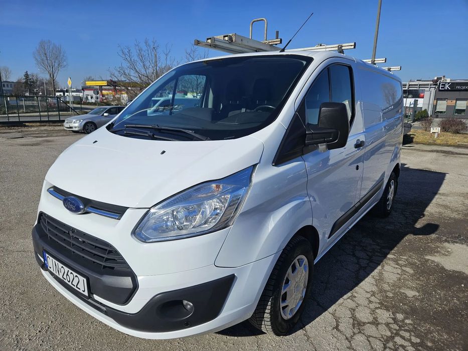 Ford TRANSIT CUSTOM  ! Ford Transit 2.0 Eco Blue 130 km Klima Zabudowa Warsztatowa !