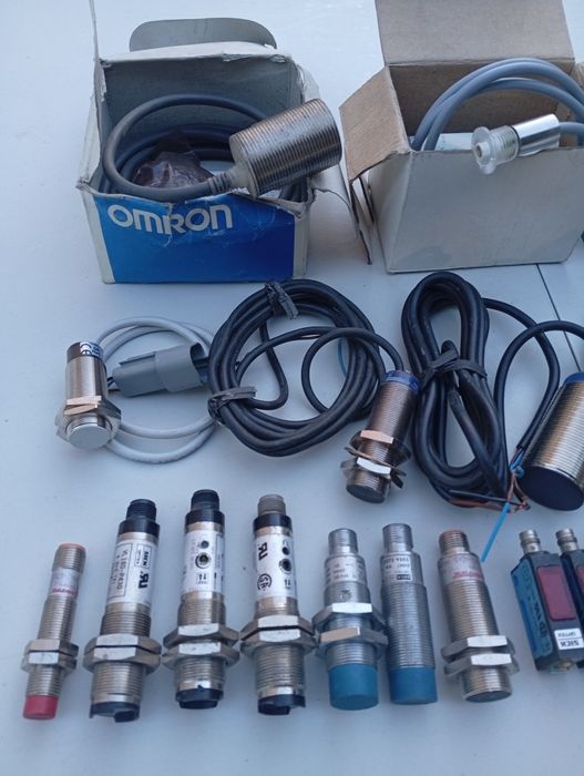Lote de foto células sensores de aproximação e fins de curso
