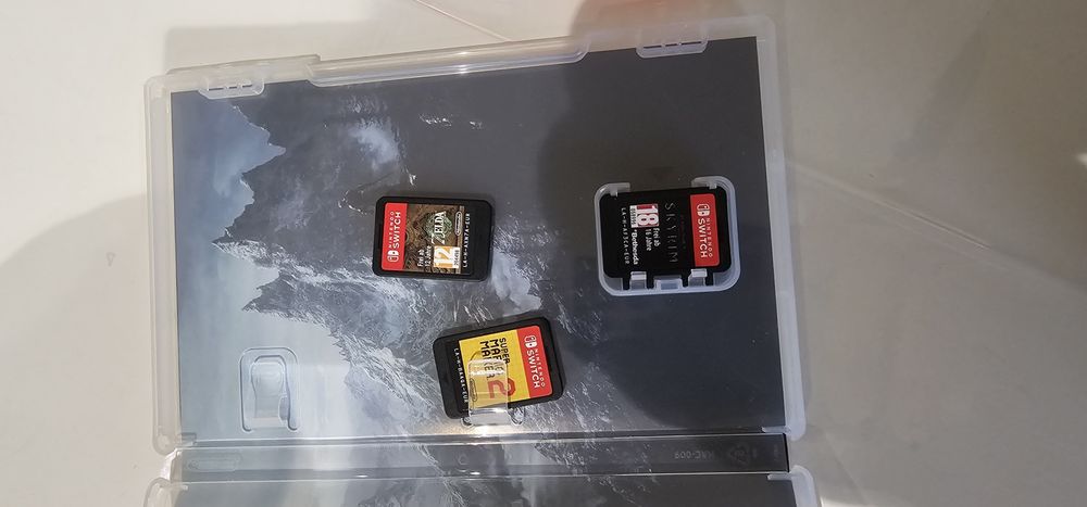 Nintendo switch v2 + 3 gry