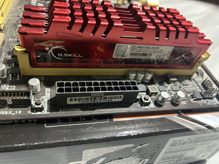 Комплект Z87/ i7 4770K / 32GB 1866Mhz!