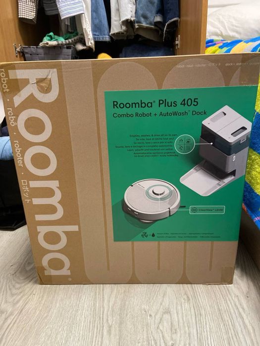 Робот-прибиральник iRobot Roomba Plus 405 Combo